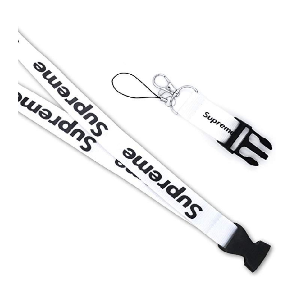 White supreme neck holder